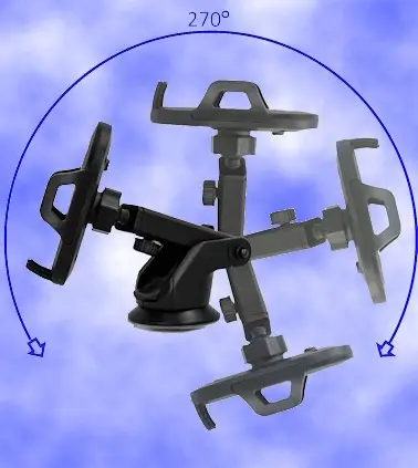 Samochodowy uchwyt na telefon do szyby i kokpitu 360° - obrazek 3